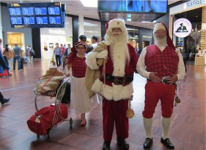 Julen är i antågande, i alla fall på Kastrup