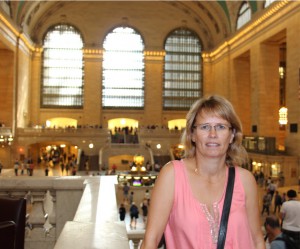 Christina på Grand Central Station