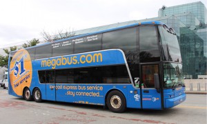 Megabus so tar oss till Washington