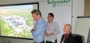 Våra leverantörer David Sundberg - Schneider Electric, Per Karlsson och Roger Carlson - Nexans