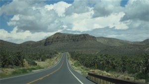 PÅ väg mot Grand Canyon Skywalk