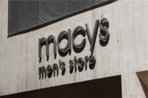 Macy´s i San Francisco har ett byggnad för men och en för kvinnor. Imponerande