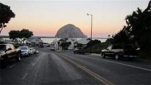 Kväll i Morro Bay